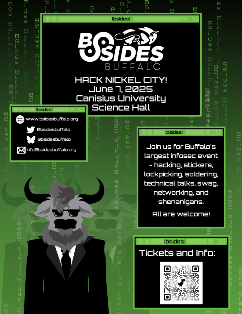 BSIDESNUFFALO_2025 flyer